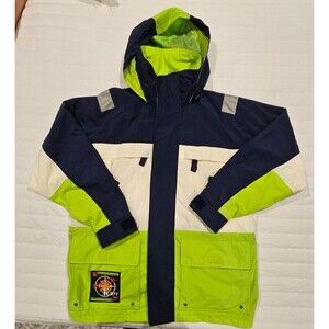 Mens Sz M Vintage 80s REGATTA Sport Sailing Jacket Outerwear